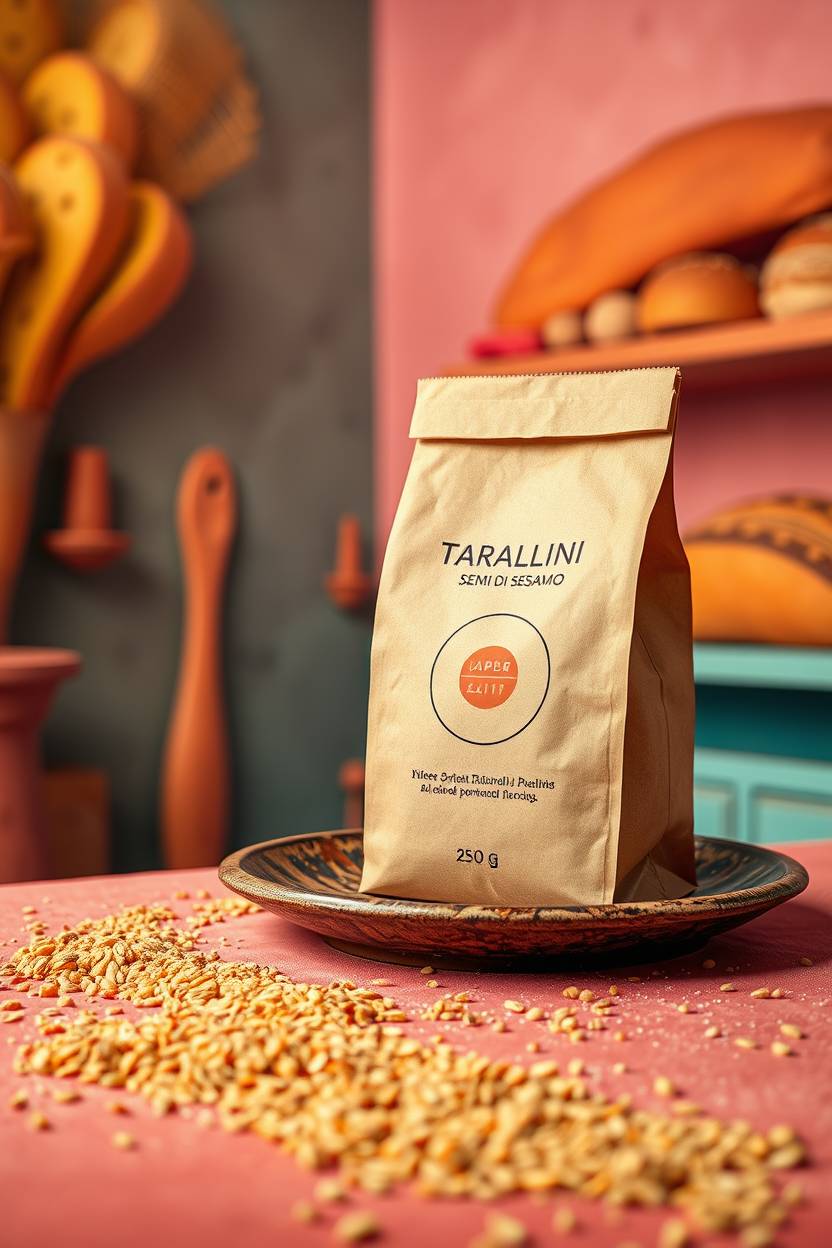 Tarallini semi di sesamo